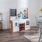 KidKraft Farmhouse Play Kitchen with 18 Piece Accessory Play Set